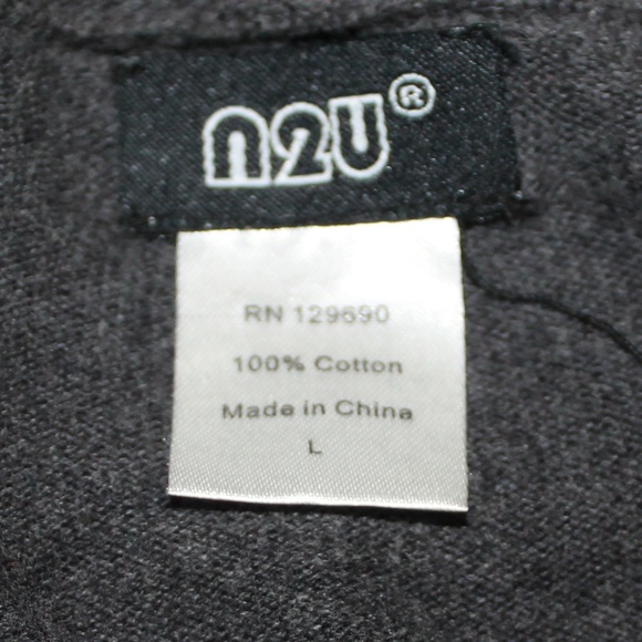 N2U Striped Hooded Cardigan - Picture 5 of 6